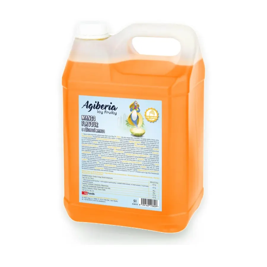 Ledová tříšť příchuť mango 5 l