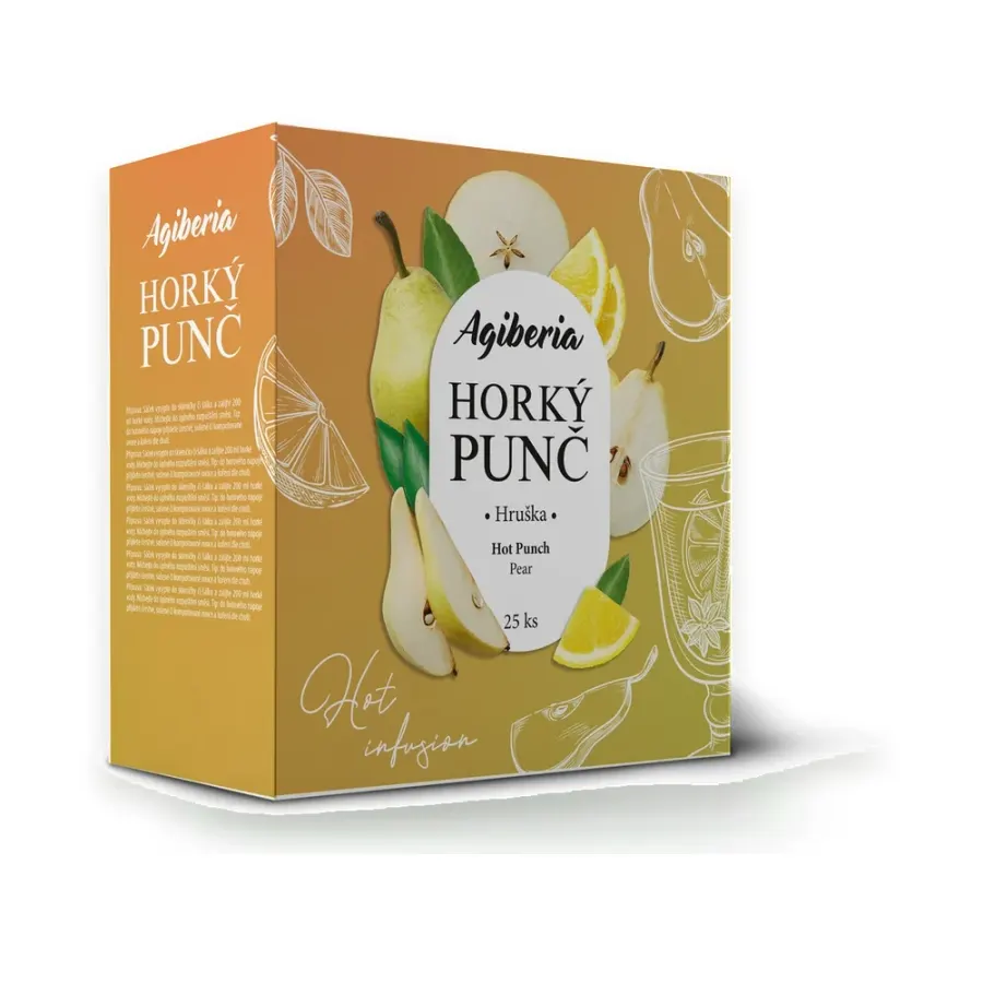Horký punč hruška 25 x 20 g