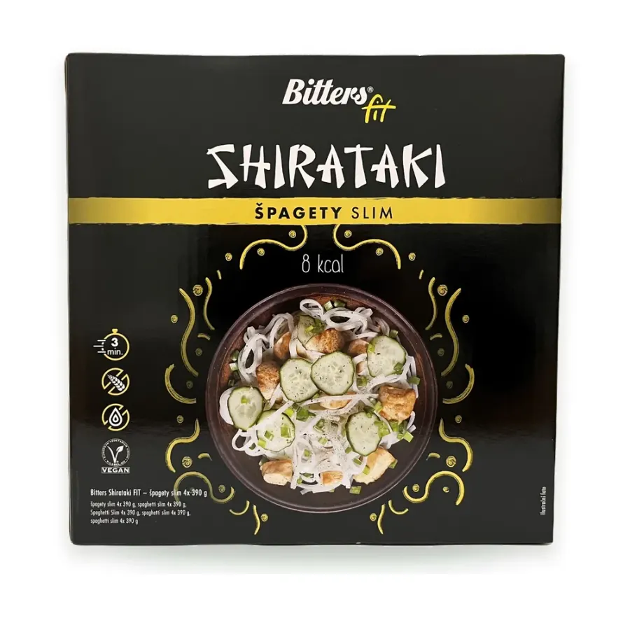 Shirataki špagety slim 4 x 390 g
