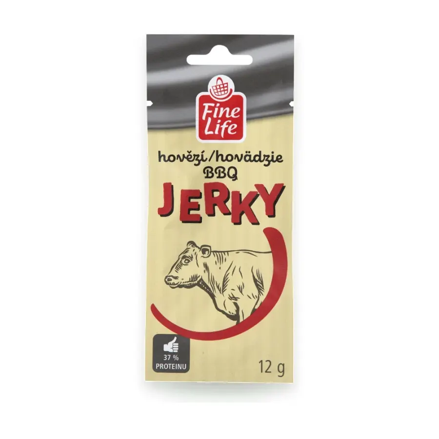Jerky hovězí BBQ 12 g