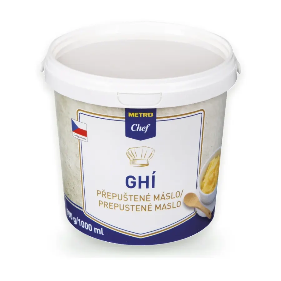 Ghí přepuštěné máslo chlazené 1 l