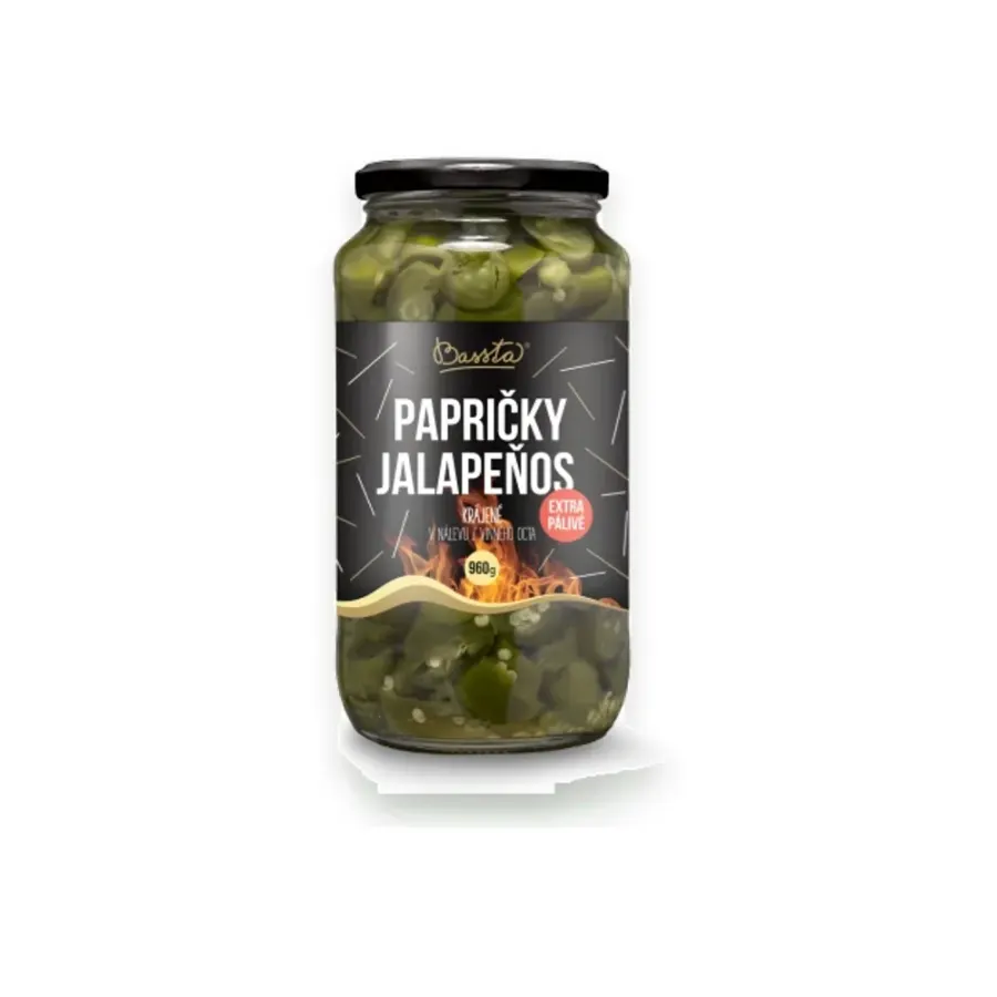 Jalapeňos papričky 960 g