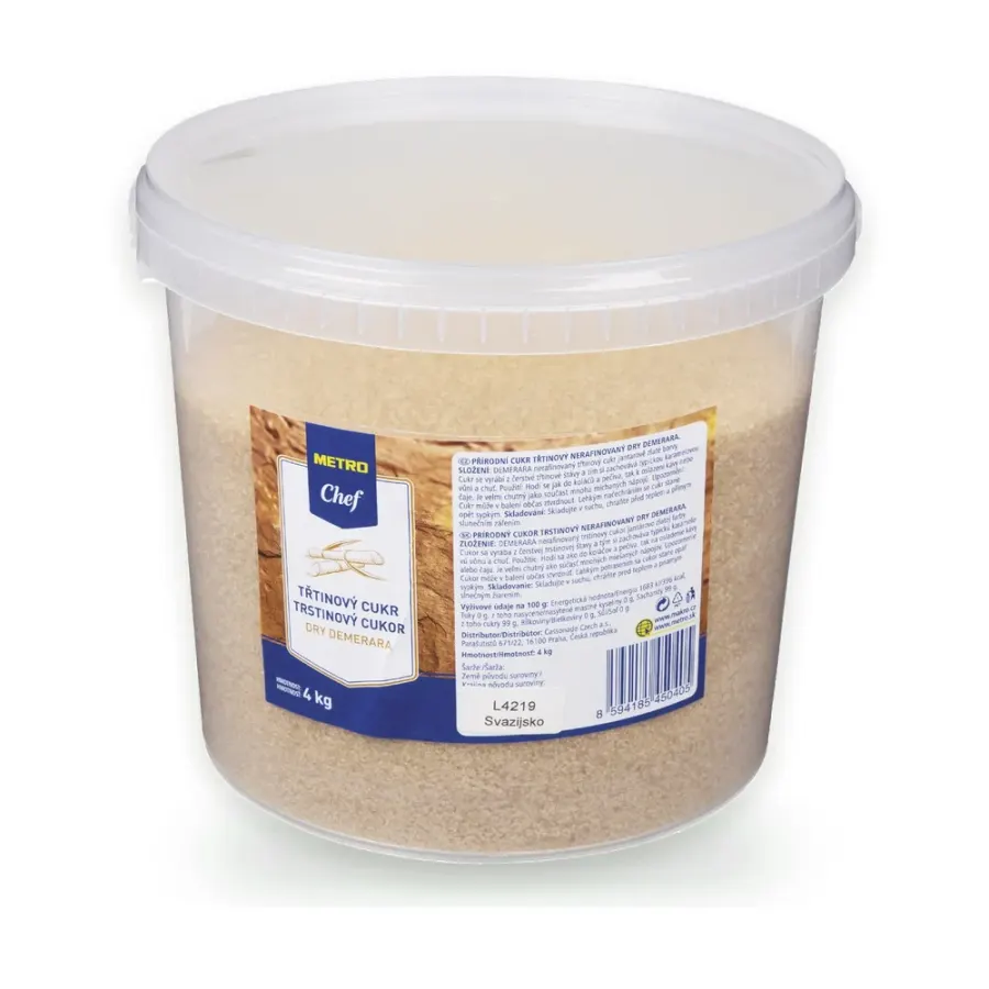 Dry Demerara cukr třtinový 4 kg