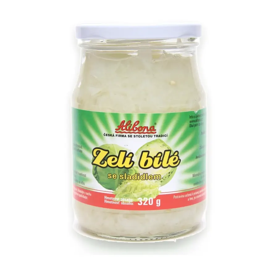 Zelí bílé se sladidlem 320 g