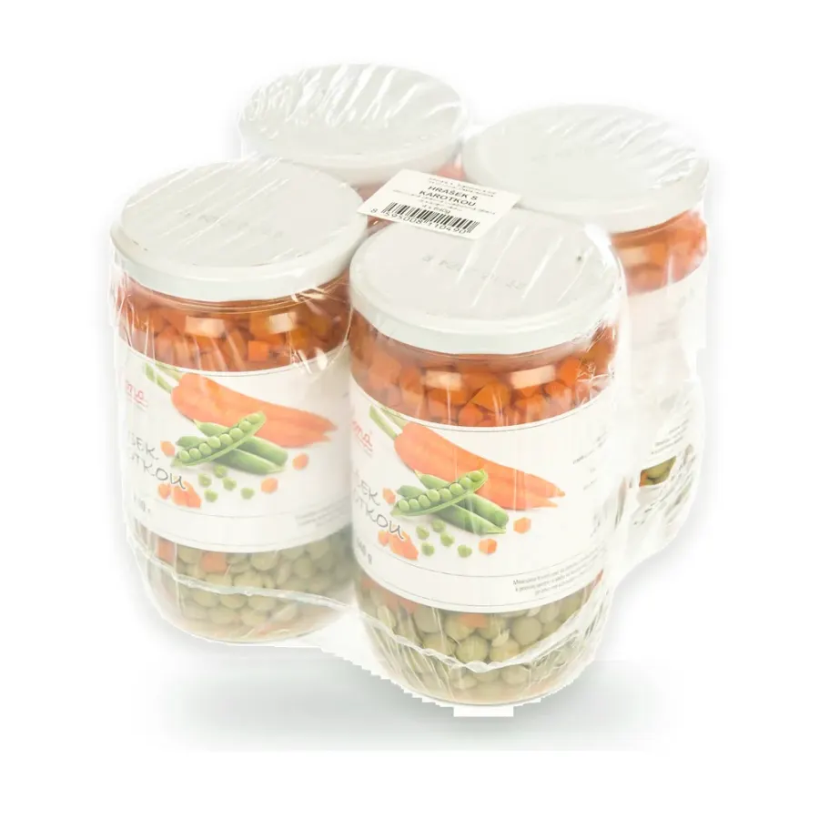 Hrášek s karotkou 640 g