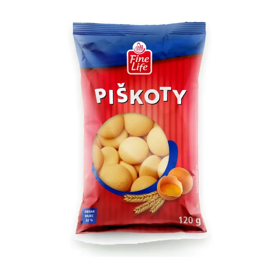 Fine Life Piškoty 16 x 120 g