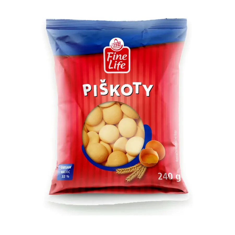 Fine Life Piškoty 10 x 240 g