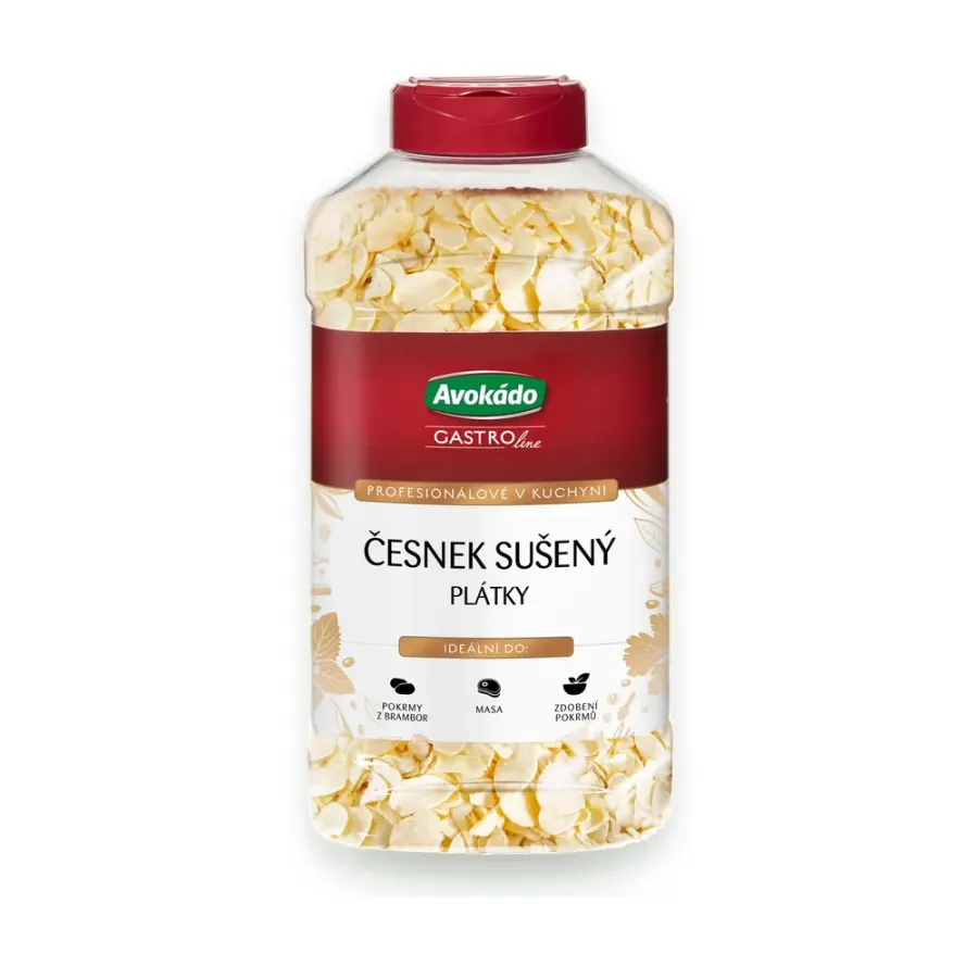Česnek sušený plátky 650 g