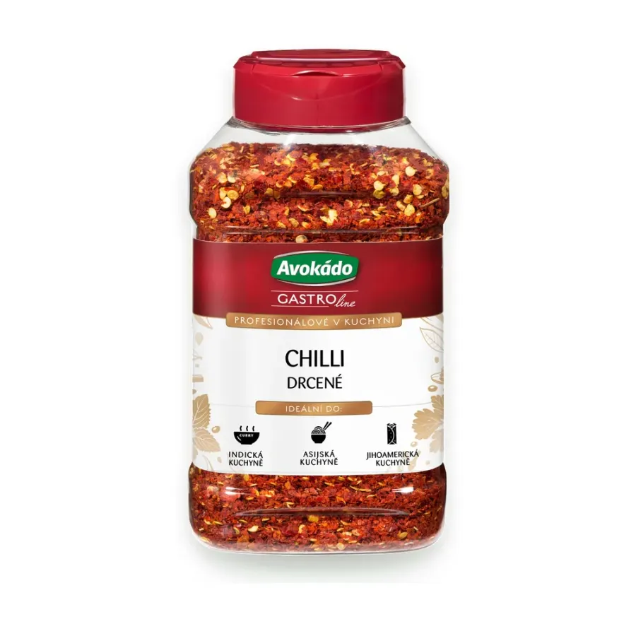 Chilly drcené 300 g