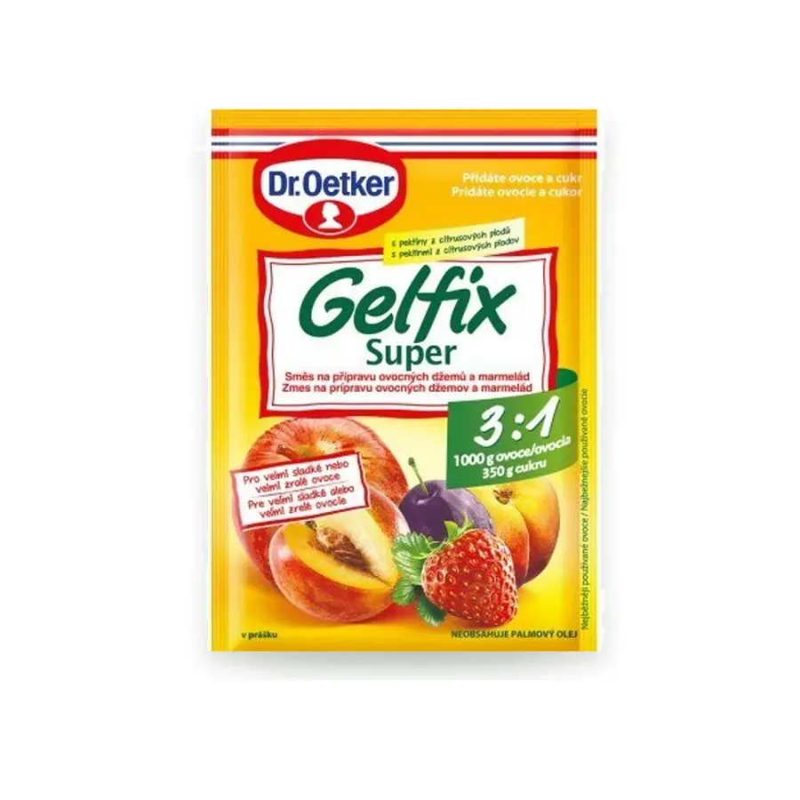 Gelfix Super 3:1 směs na džemy a marmelády 25 g