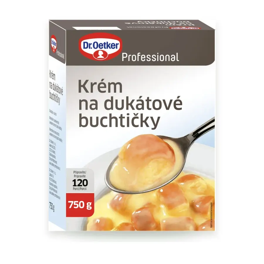 Krém na dukátové buchtičky 750 g