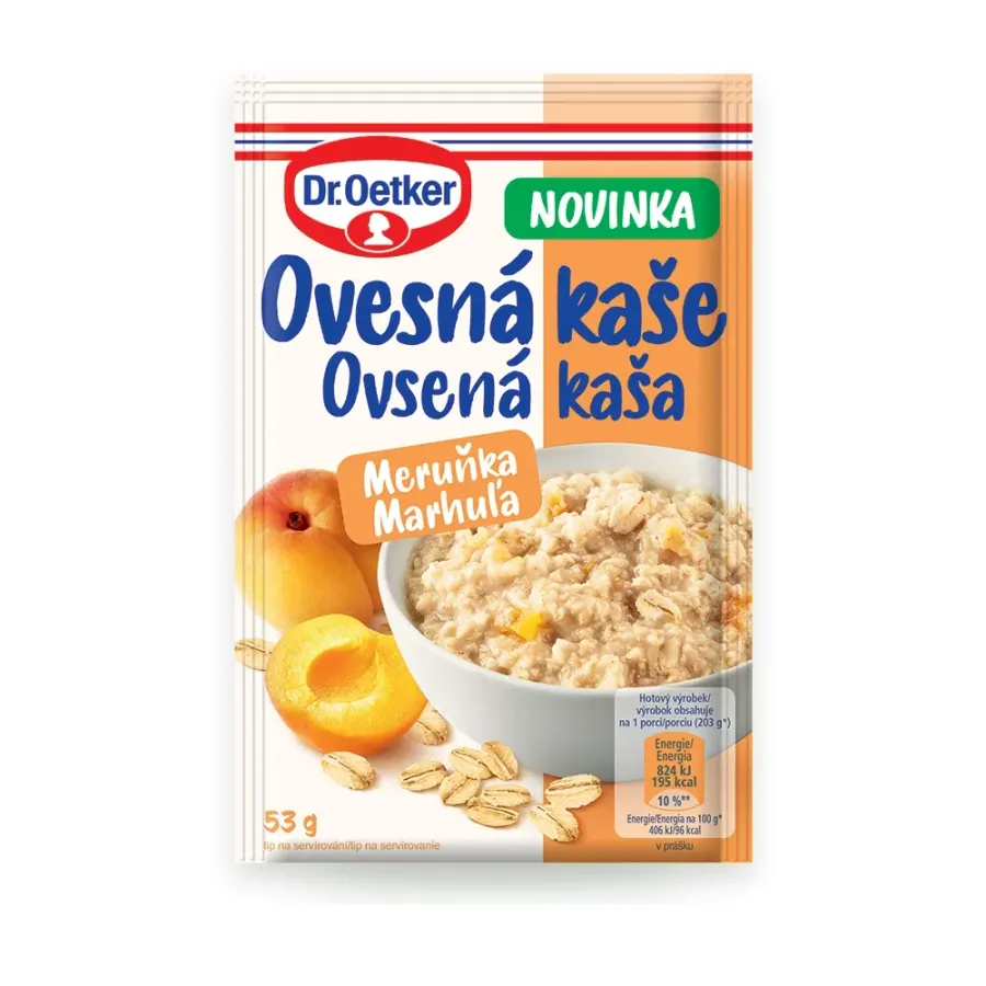 Ovesná kaše meruňka 53 g