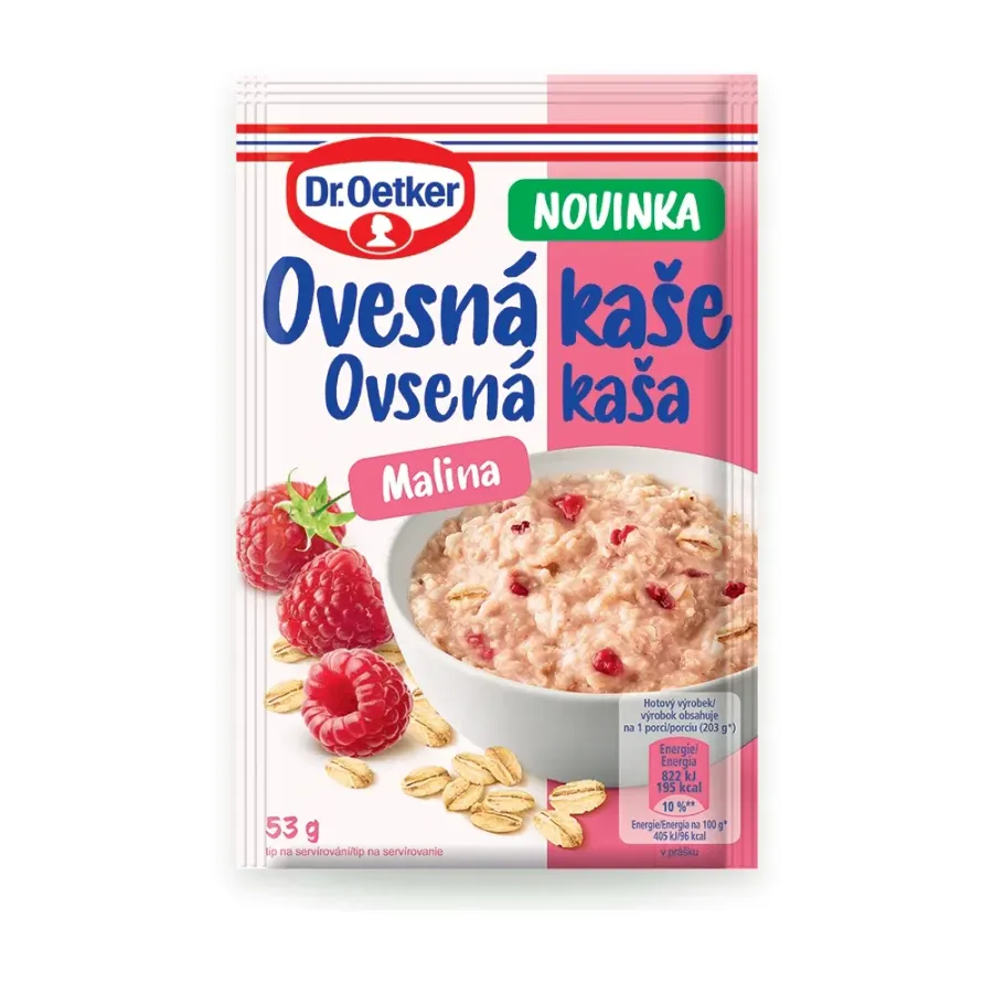 Ovesná kaše malina 55 g