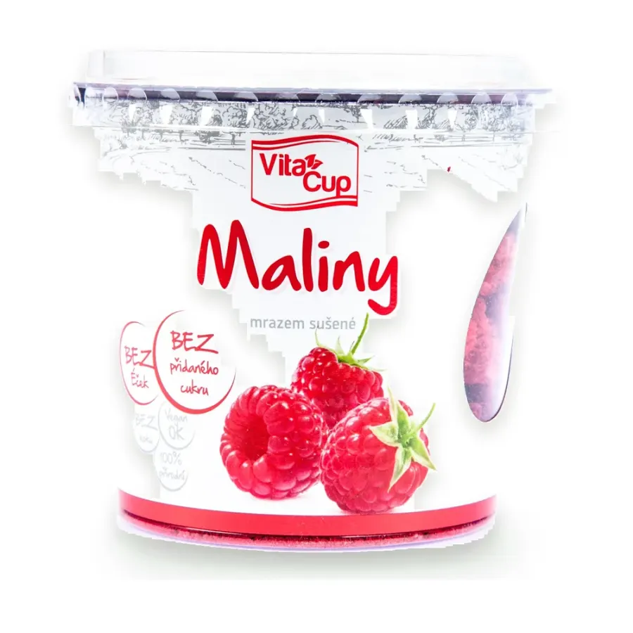 Maliny lyofilizované 30 g