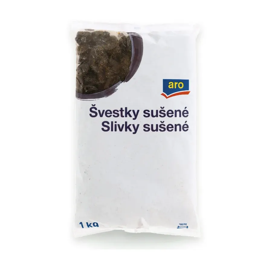 Sušené švestky bez pecek 1 kg