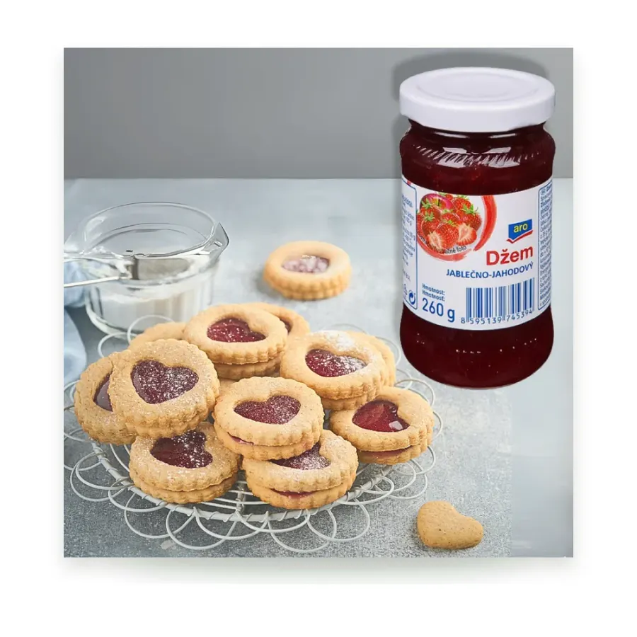 Džem jablečno-jahodový Jemná linecká 260 g
