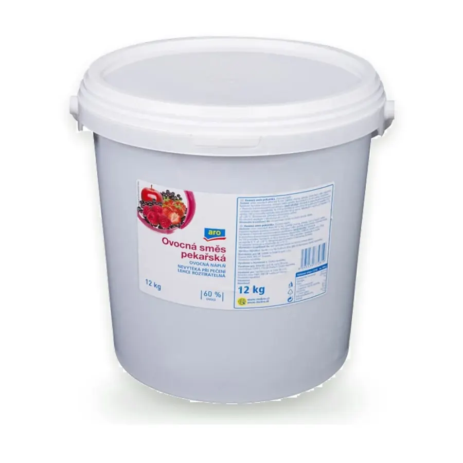 Náplň pekařská ovocná směs 12 kg kbelík