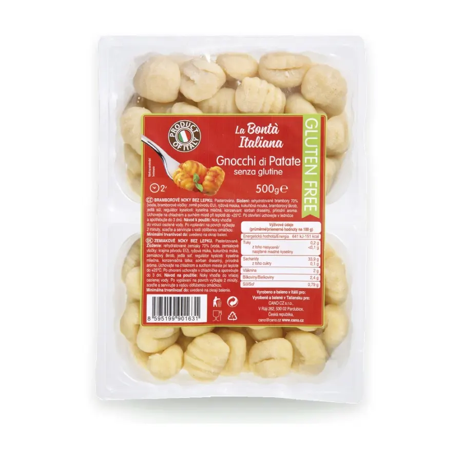Gnocchi di Patata bramborové noky bezlepkové 500 g