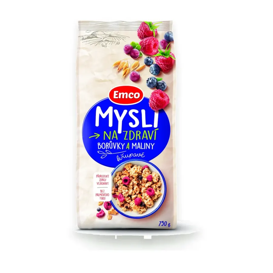 Mysli borůvky a maliny 750 g
