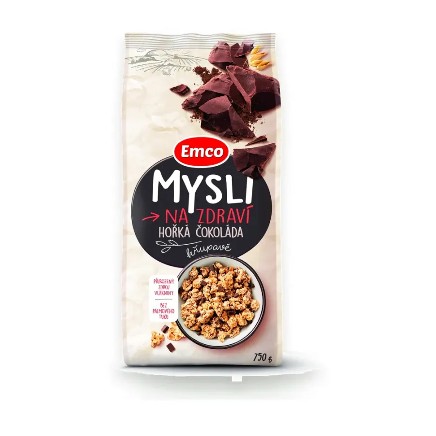 Mysli hořká čokoláda 750 g