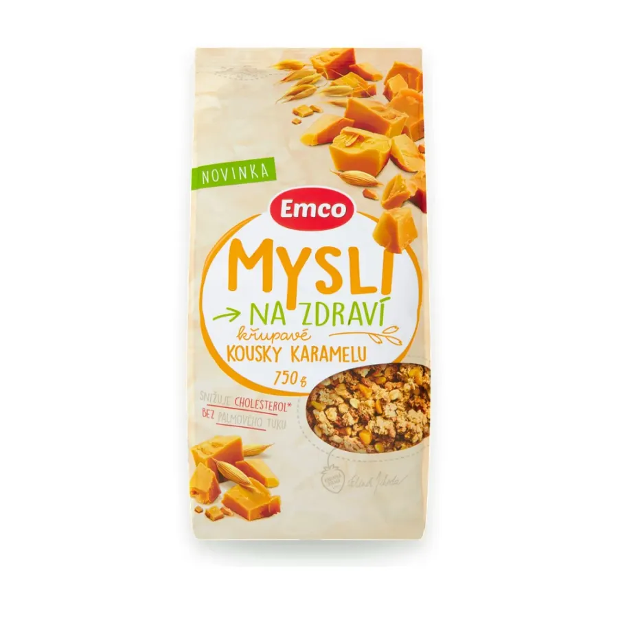 Müsli karamel 750 g