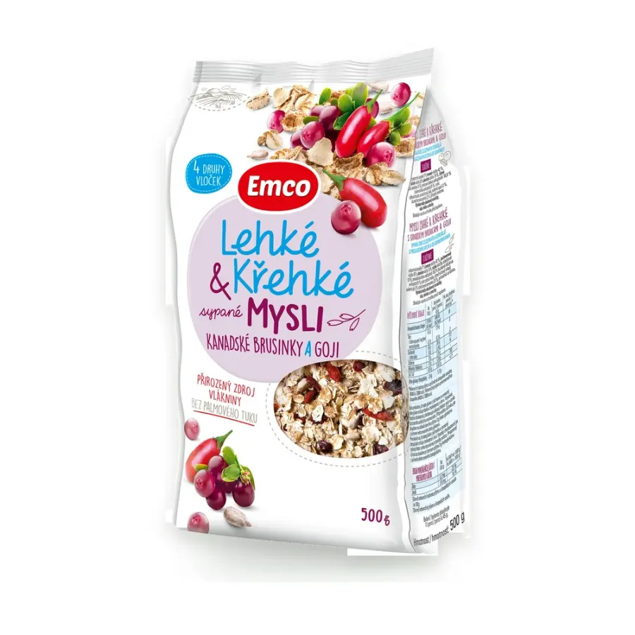 Mysli Lehké & Křehké brusinka goji 500 g