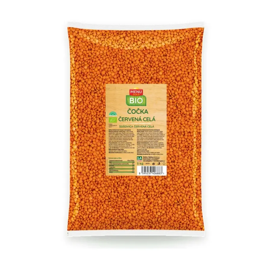 Menu Gold BIO červená čočka 5 kg