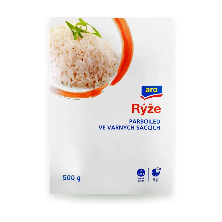 Rýže parboiled ve varných sáčcích 500 g