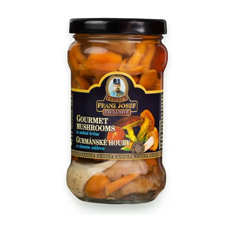 Gourmet houby ve slaném nálevu 314 ml