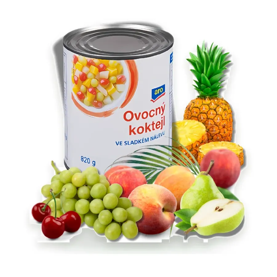 Ovocný koktejl Evropa 850 ml