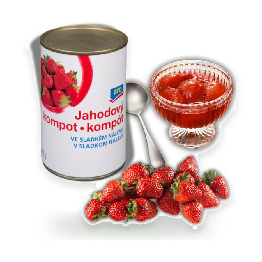 Egyptské jahody ve sladkém nálevu 425 g