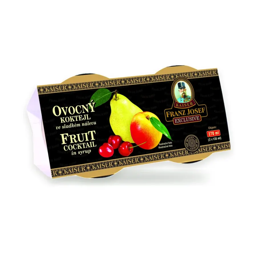 Ovocný koktejl 2 x 128 ml