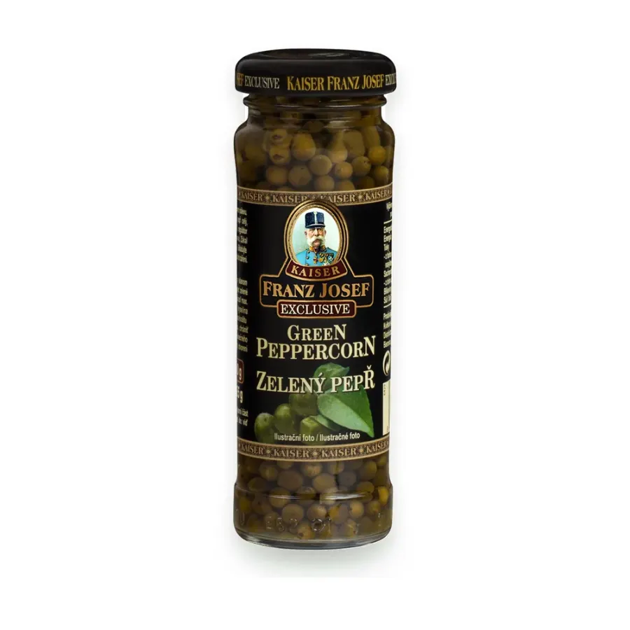 Pepř zelený ve slaném nálevu 110 g