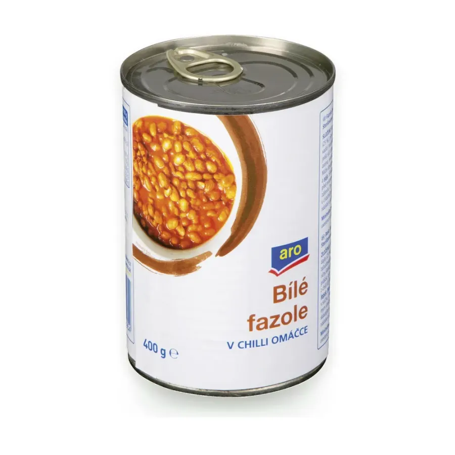 Fazole bílé v chilli 425 ml