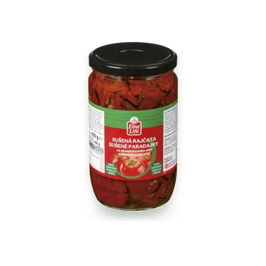 Sušená rajčata v oleji 650 g