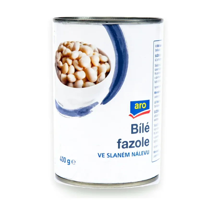 Fazole bílé ve slaném nálevu 400 g