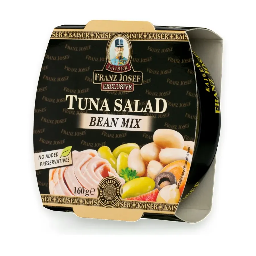 Tuňákový salát s fazolemi Mix 160 g