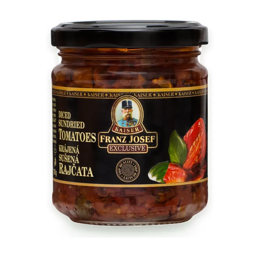 Exclusive rajčata sušená krájená 180 g