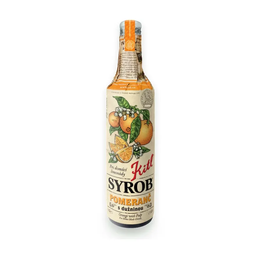 Syrob pomeranč s dužninou 500 ml