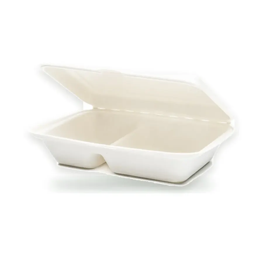 Menubox dvojdílný cukrová třtina 50 ks