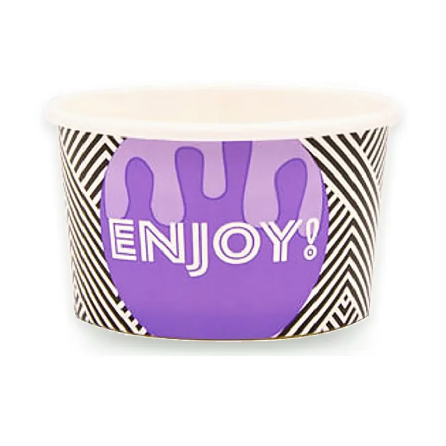 Papírový kelímek na zmrzlinu 200 ml