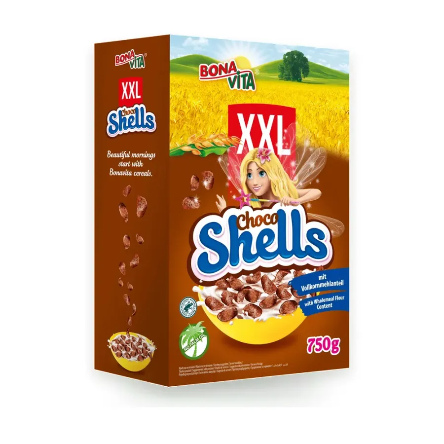 Choco Shells cereálie 750 g