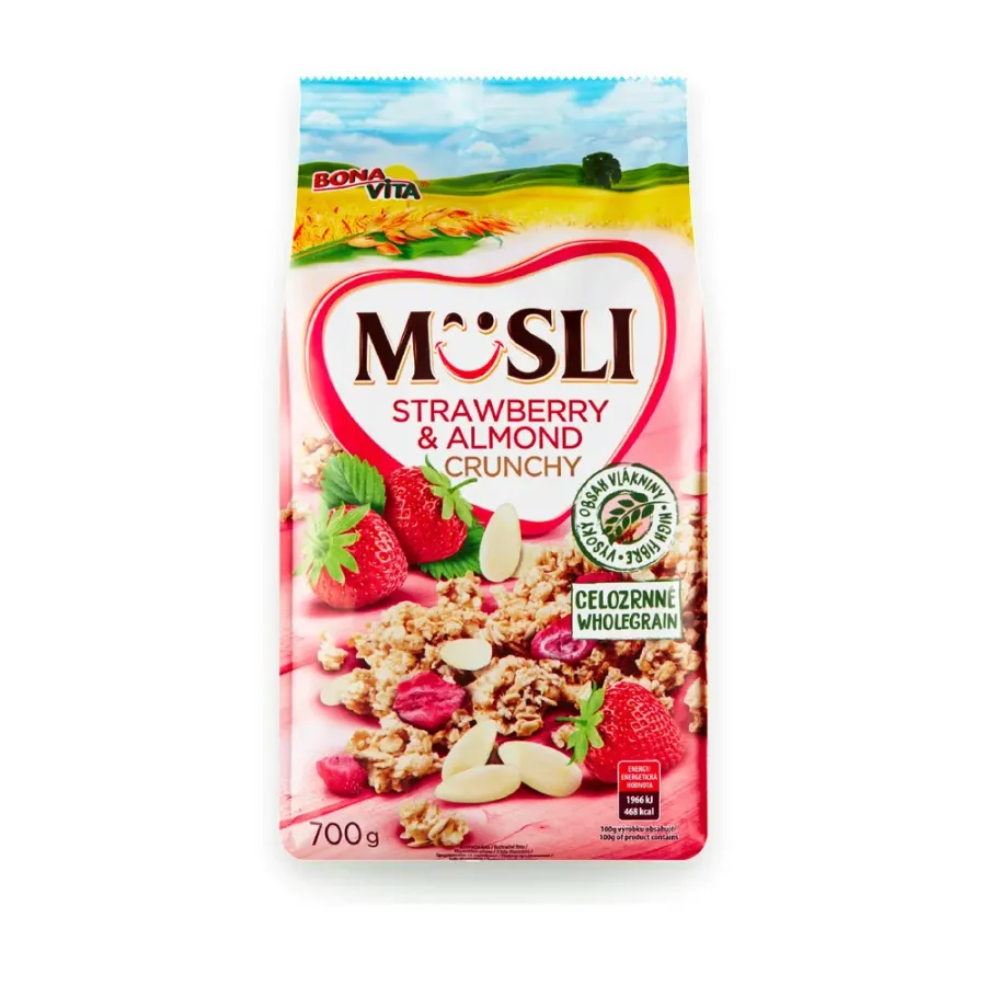 Müsli jahoda/mandle 700 g