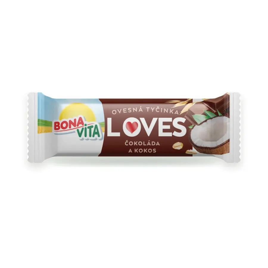 Loves čoko kokos tyčinky 20 x 40 g
