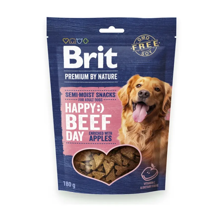 Premium by Nature Dog Snacks pamlsky pro psy hovězí s jablkem 180 g