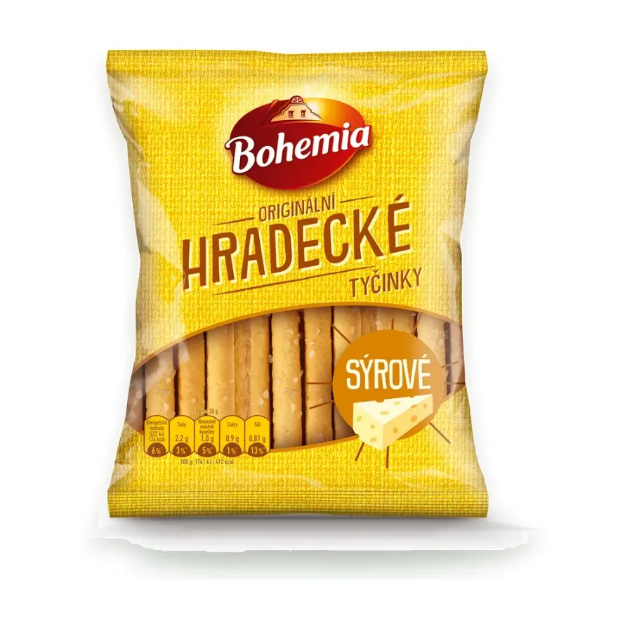 Hradecké tyčinky sýrové 90 g
