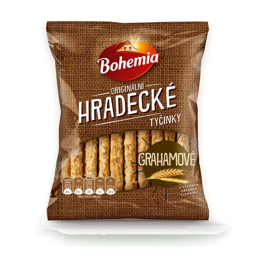 Hradecké tyčinky grahamové 90 g