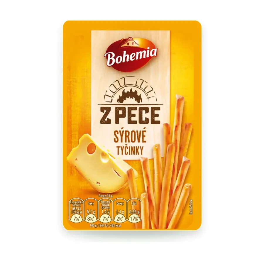 Z pece sýrové tyčinky 80 g
