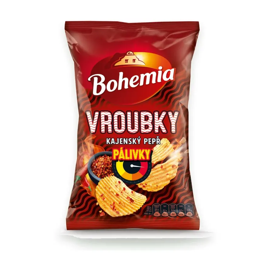 Vroubky Pálivky kajenský pepř 120 g