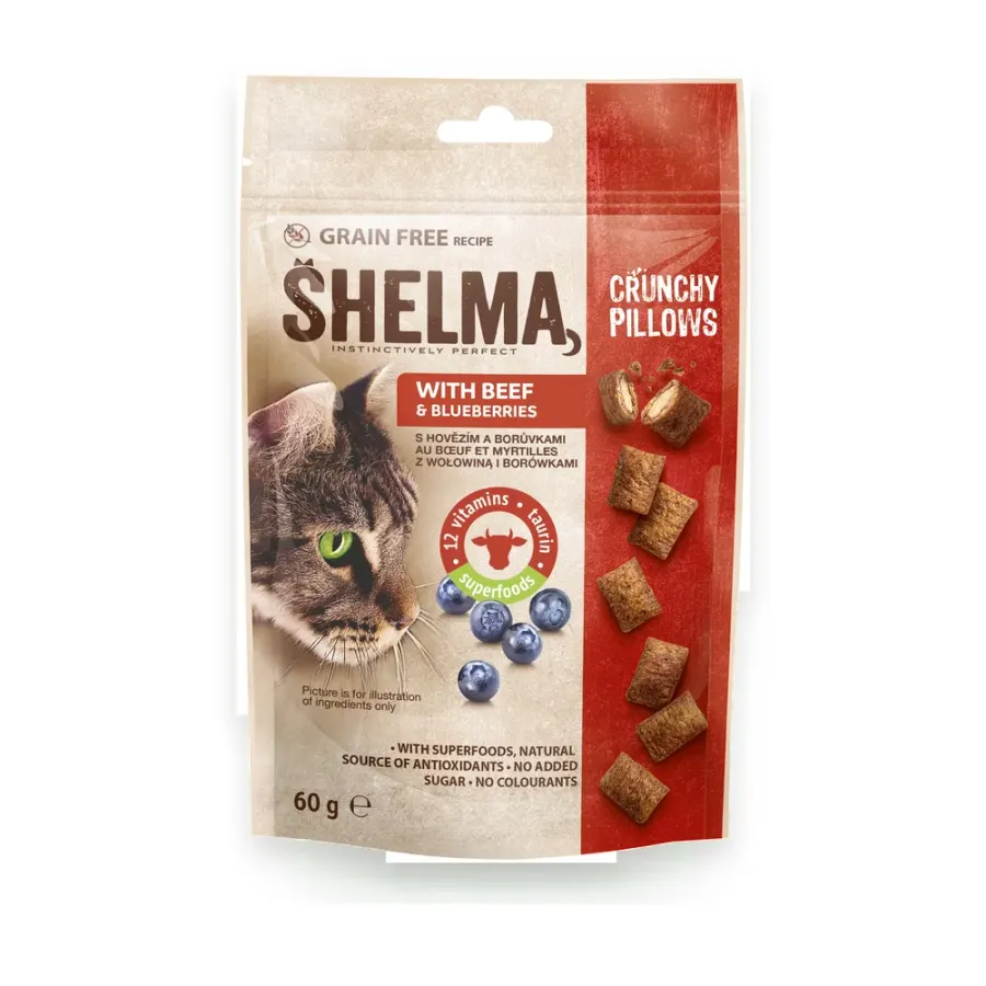 Snack hovězí pamlsek pro kočky 60 g